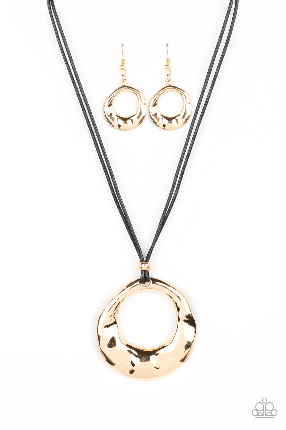 Tectonic Treasure Gold Necklace