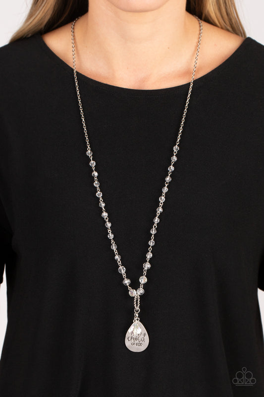 Divine Dance White Necklace