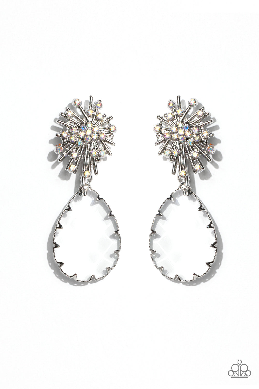 Stellar Shooting Star Multi Post Earrings Paparazzi