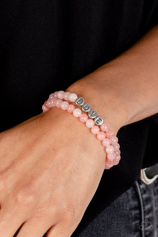Devoted Dreamer Pink Bracelet