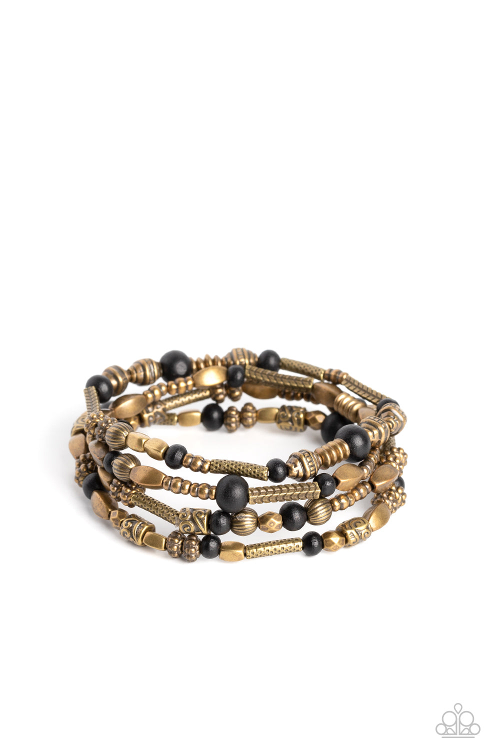 Jungle Jubilee Brass Bracelet