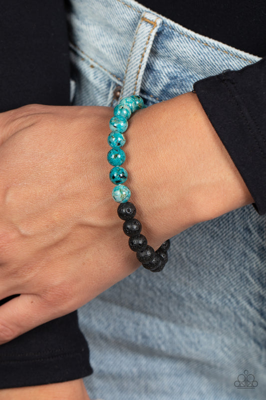 LAVA Language Blue Bracelet