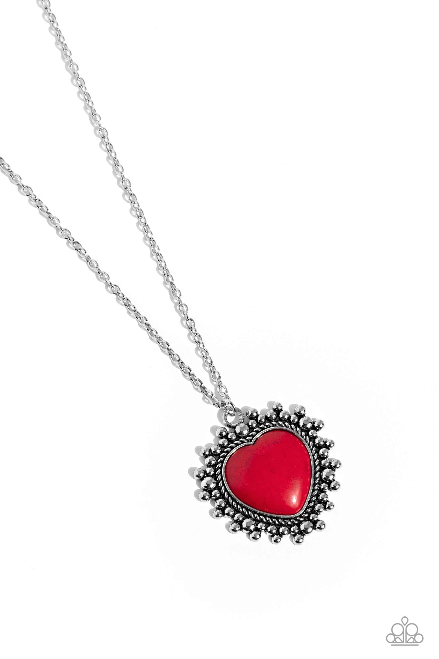 Southwestern Sentiment Red Necklace Paparazzi