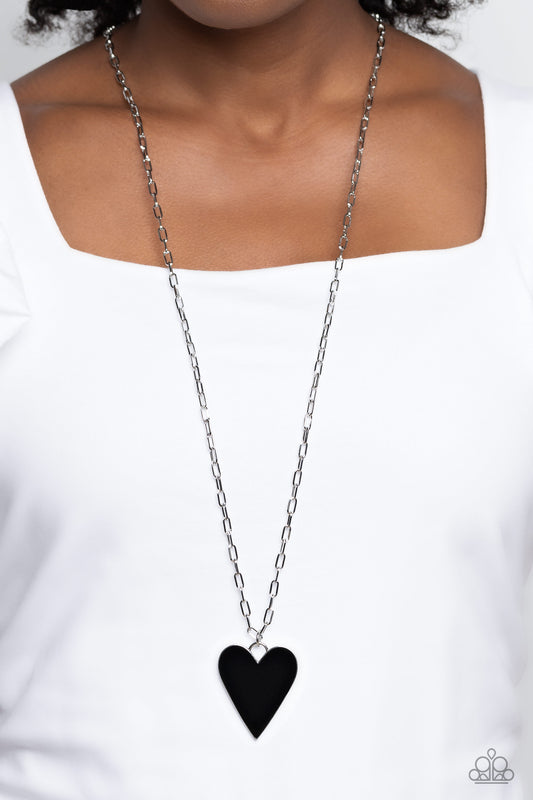 Subtle Soulmate Black Necklace