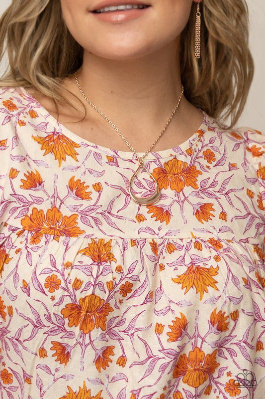 Subtle Season Rose Gold Necklace