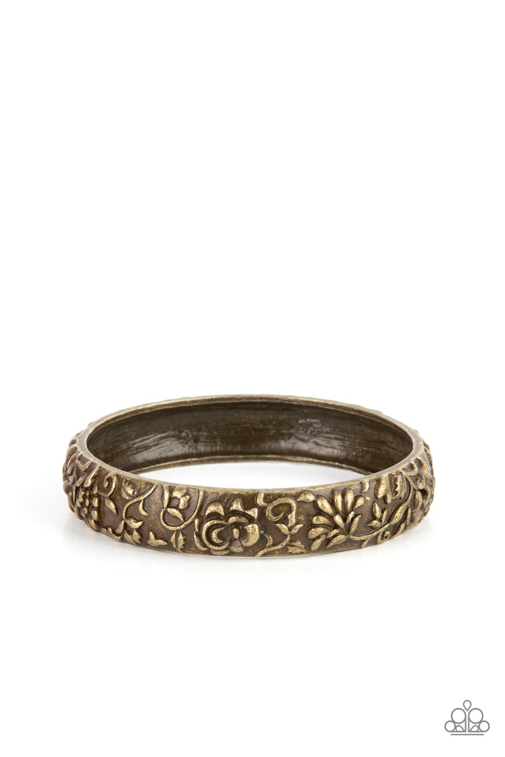 Victorian Meadow Brass Bracelet