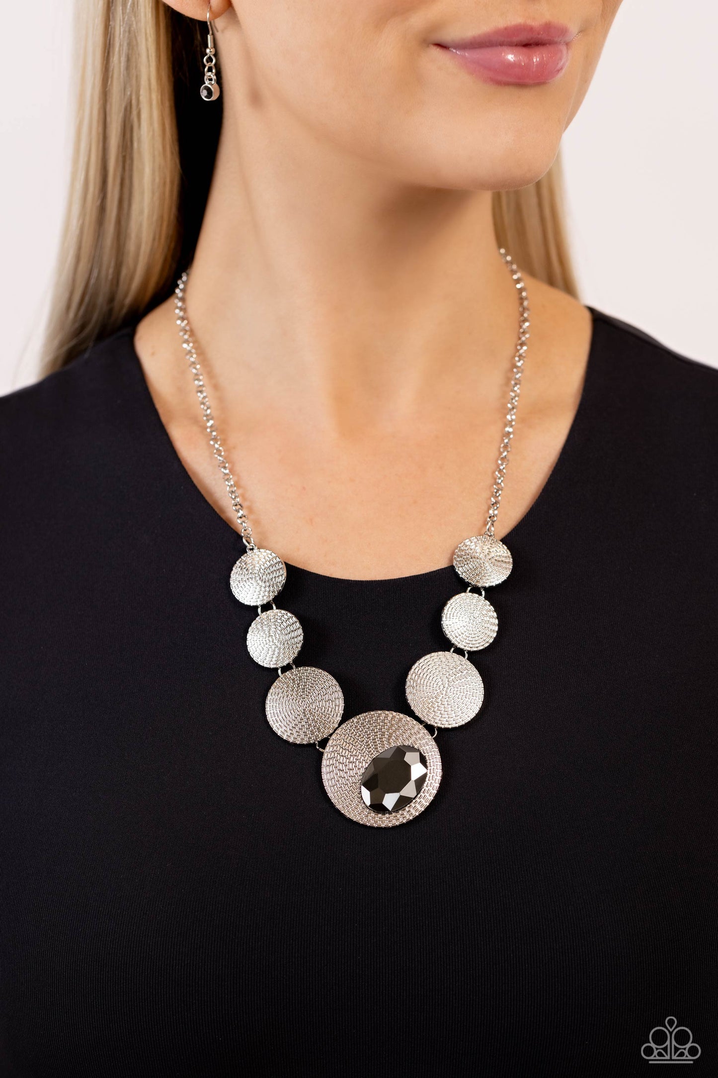 EDGY or Not Silver Necklace Paparazzi