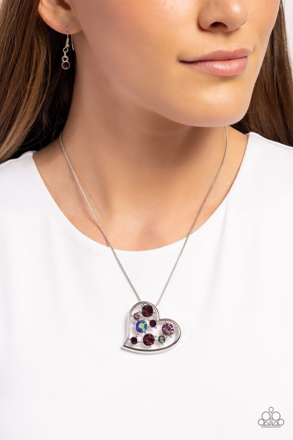 Romantic Recognition Purple Necklace Paparazzi