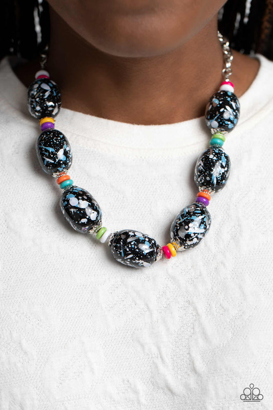 No Laughing SPLATTER Multi Necklace