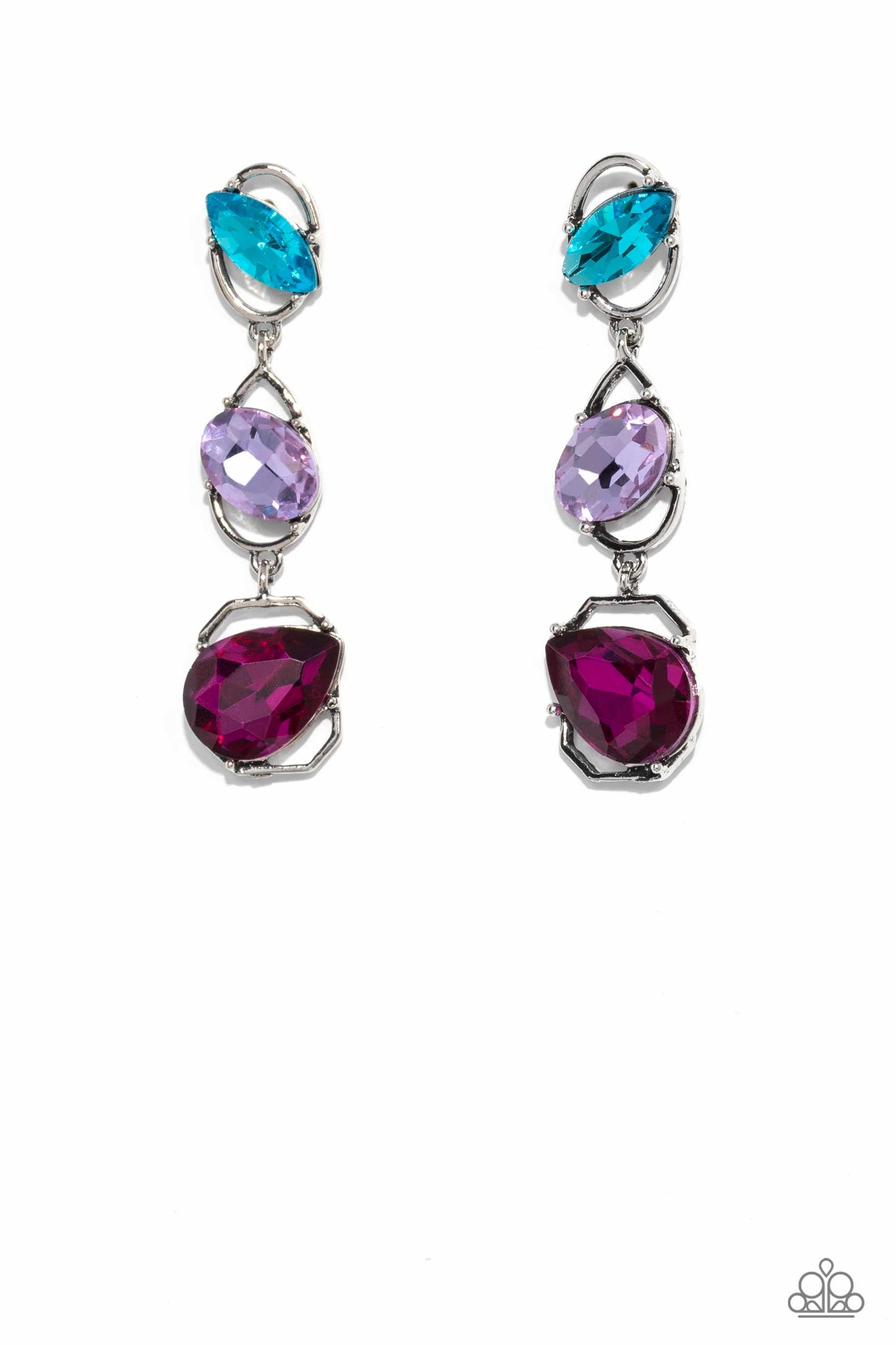 Dimensional Dance Multi Earrings
