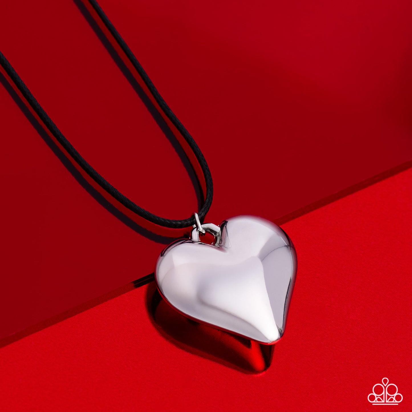 CORDED Love Black Necklace Paparazzi