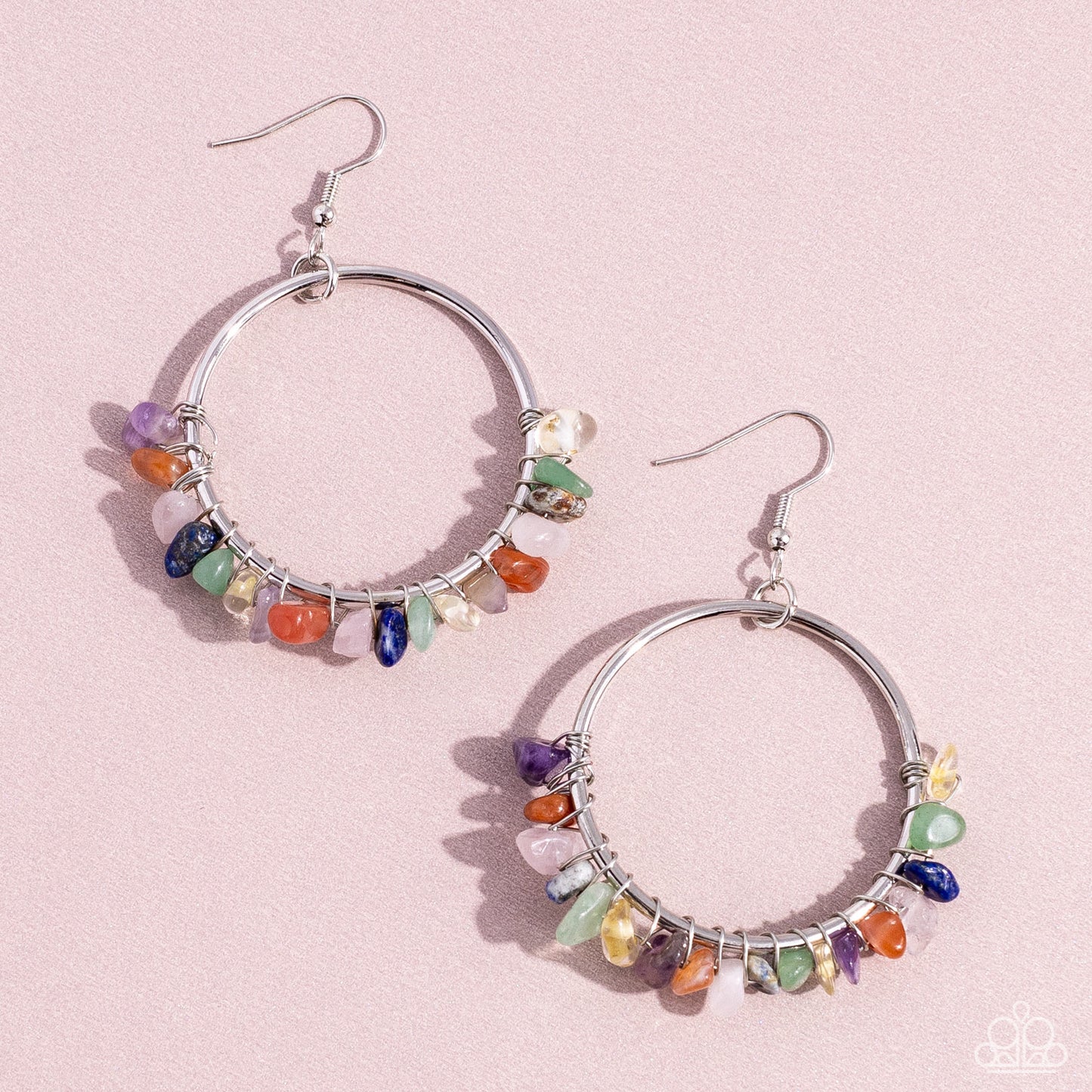 Handcrafted Habitat Multi Earrings Paparazzi