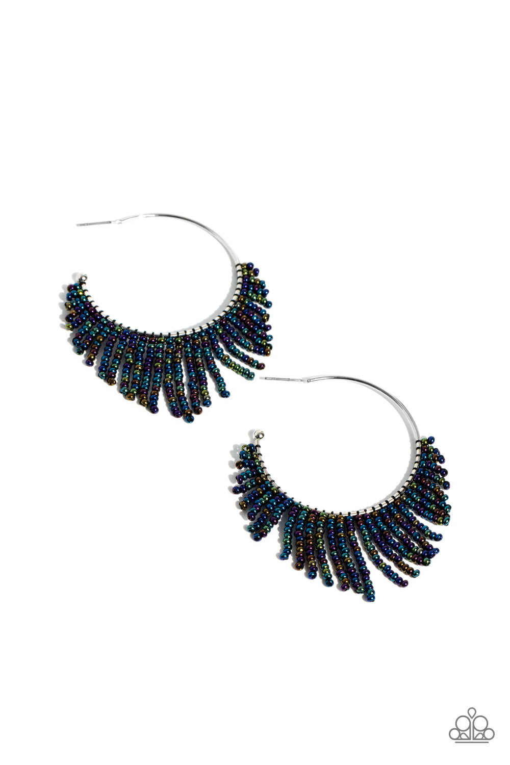 Tailored Tassel Multi Hoop Earrings Paparazzi