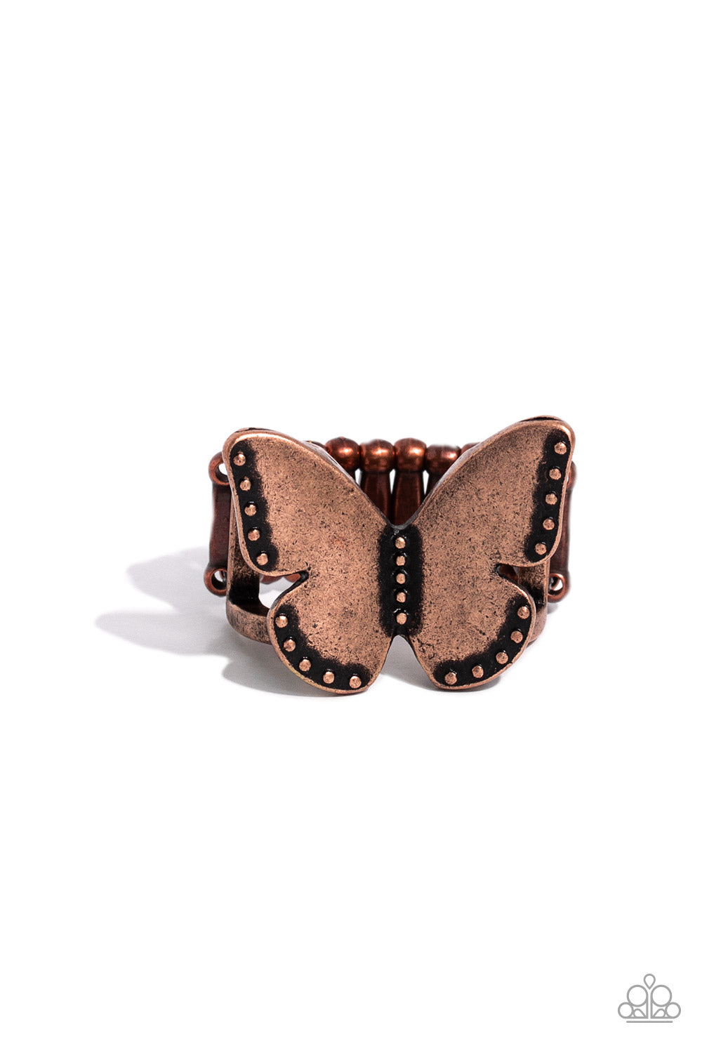 Soaring Santa Fe Copper Ring Paparazzi