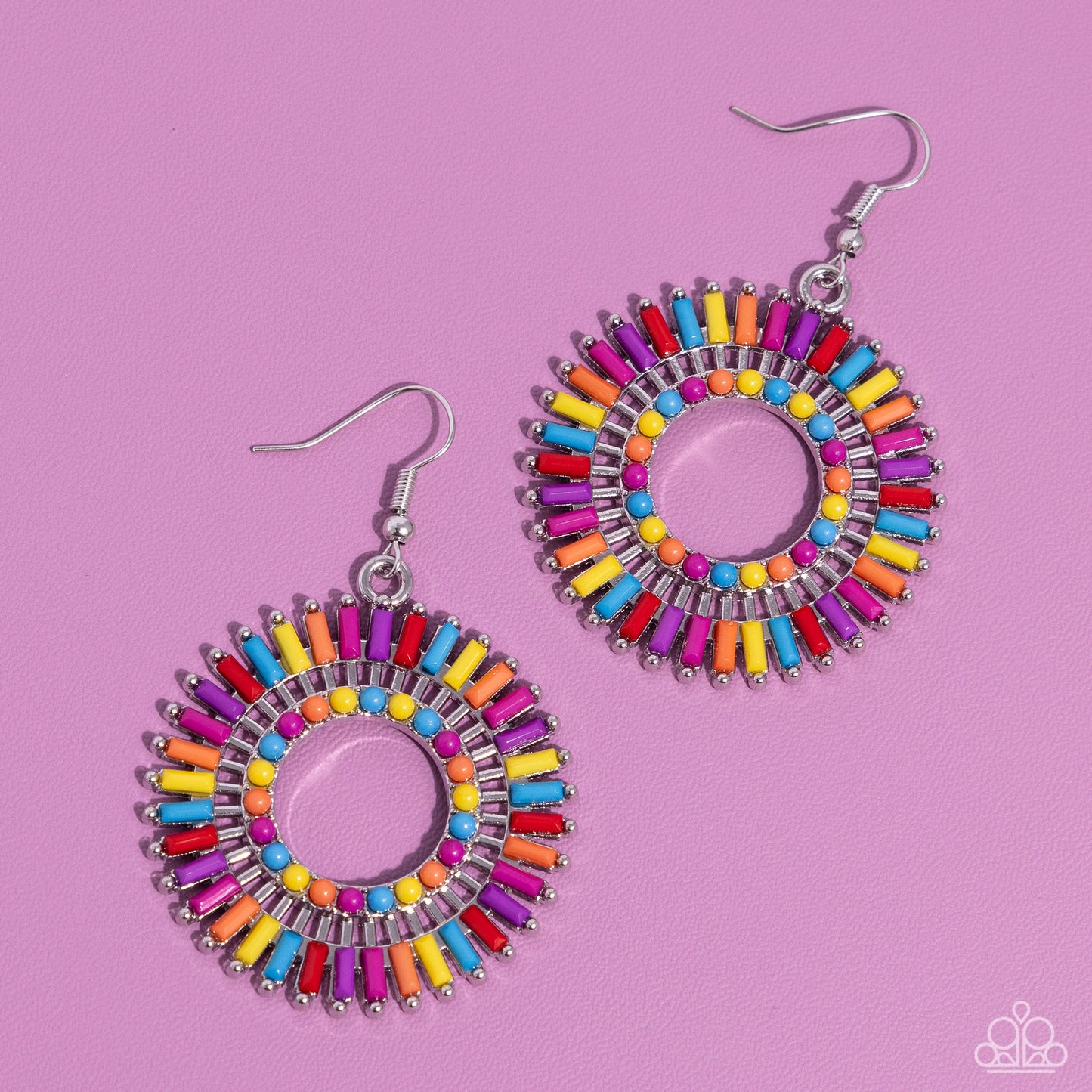 Ferris Wheel Finale Multi Earrings Paparazzi