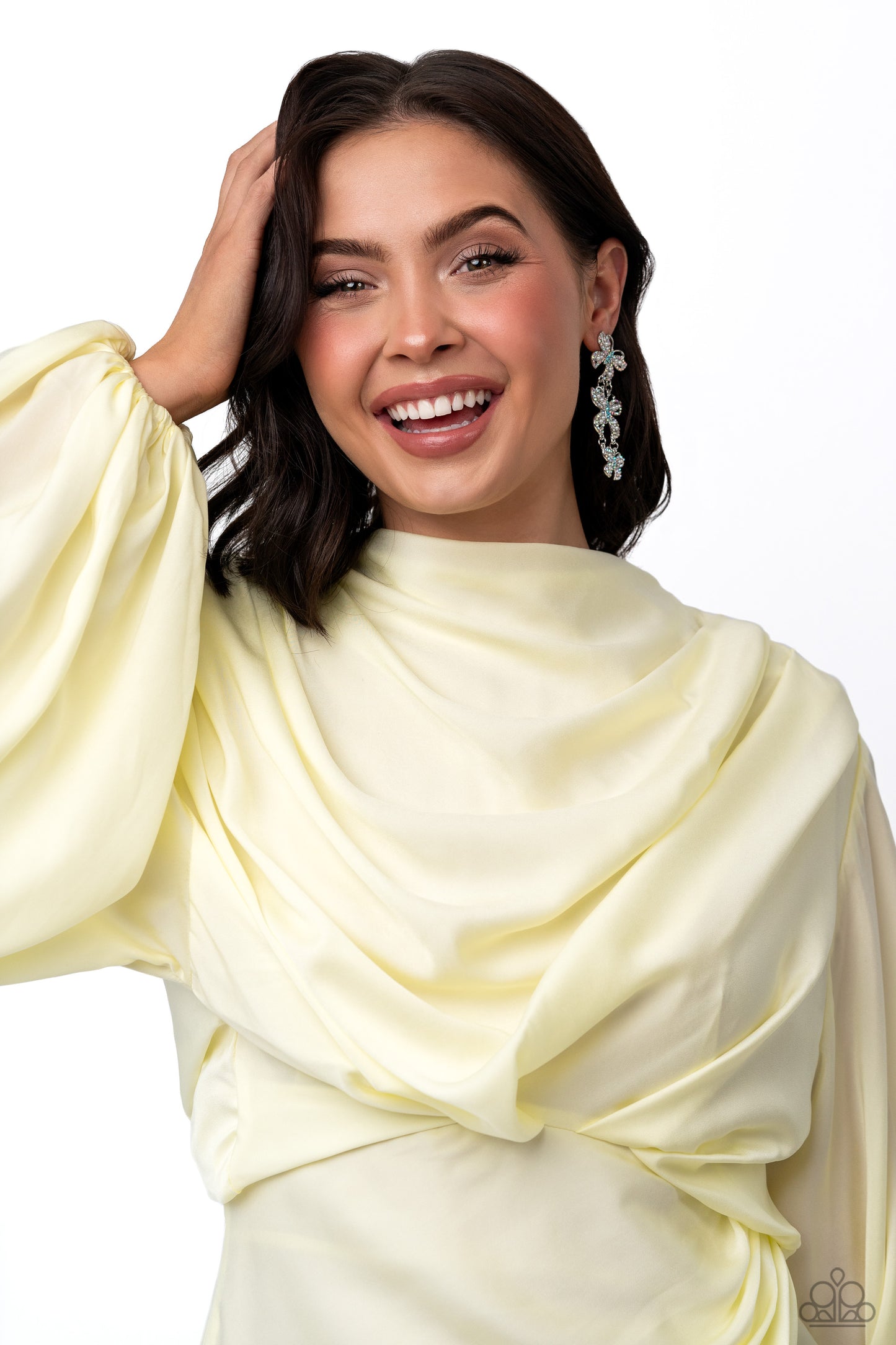 Fluttering Finale Multi Post Earrings Paparazzi