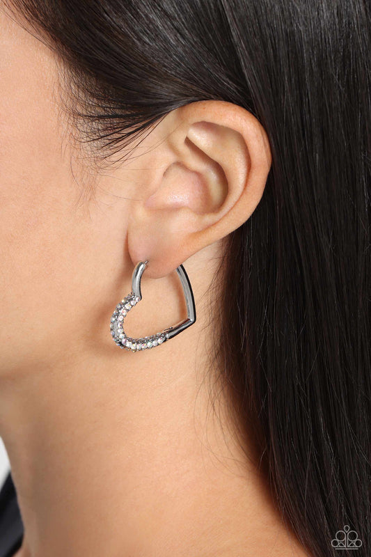 Be Mine, Valentine? Multi Hoop Earrings