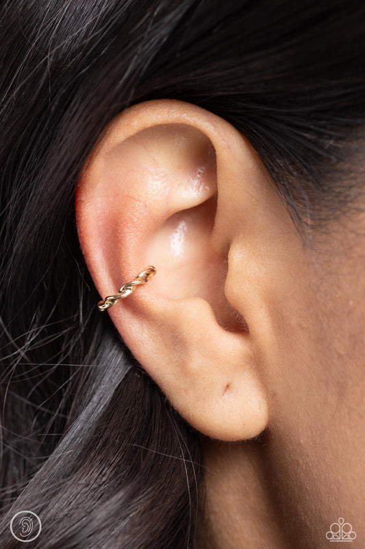 Hey, Hot CUFF! Gold Ear Cuff Earrings