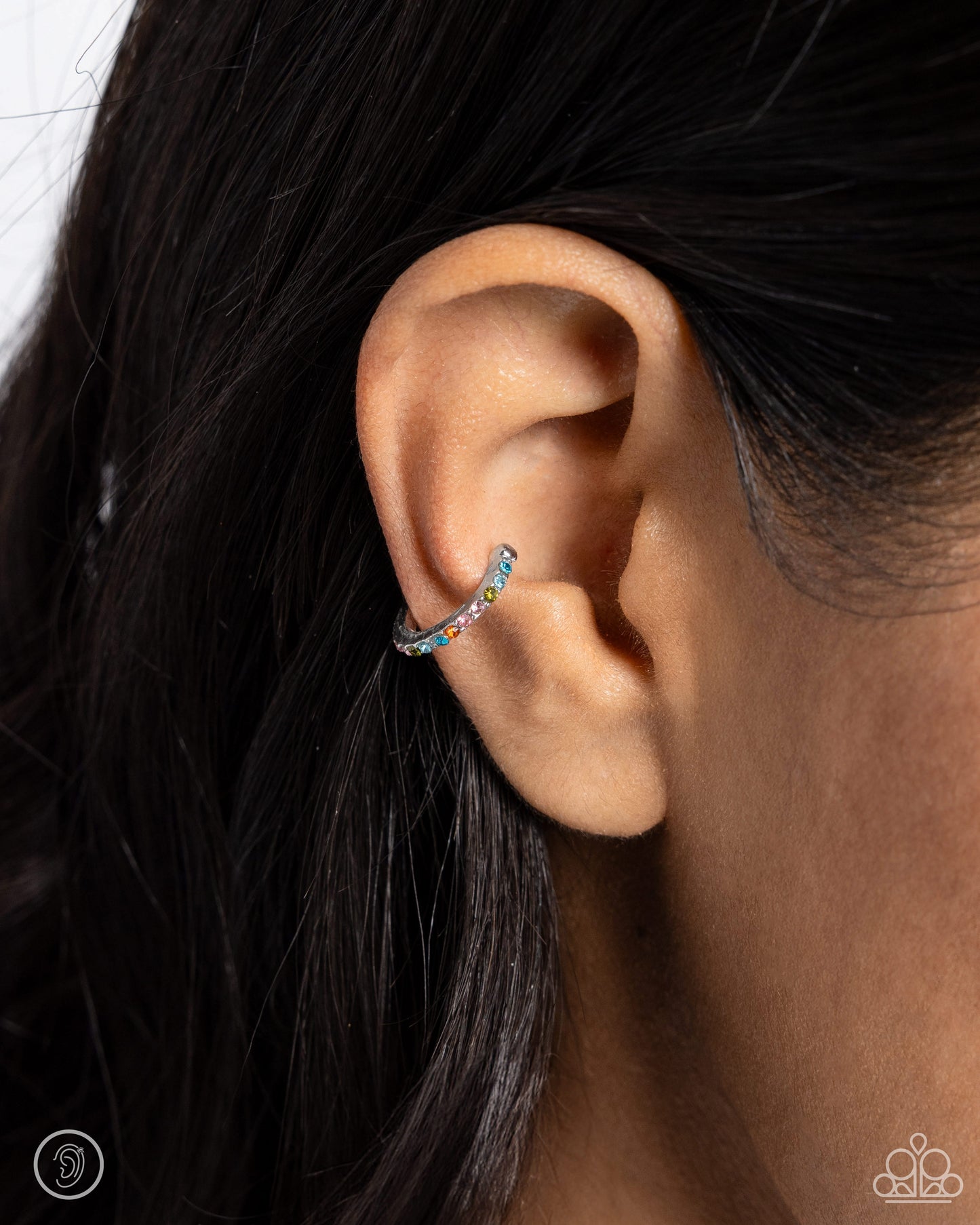 Beginning Bling Multi Ear Cuff Earrings Paparazzi