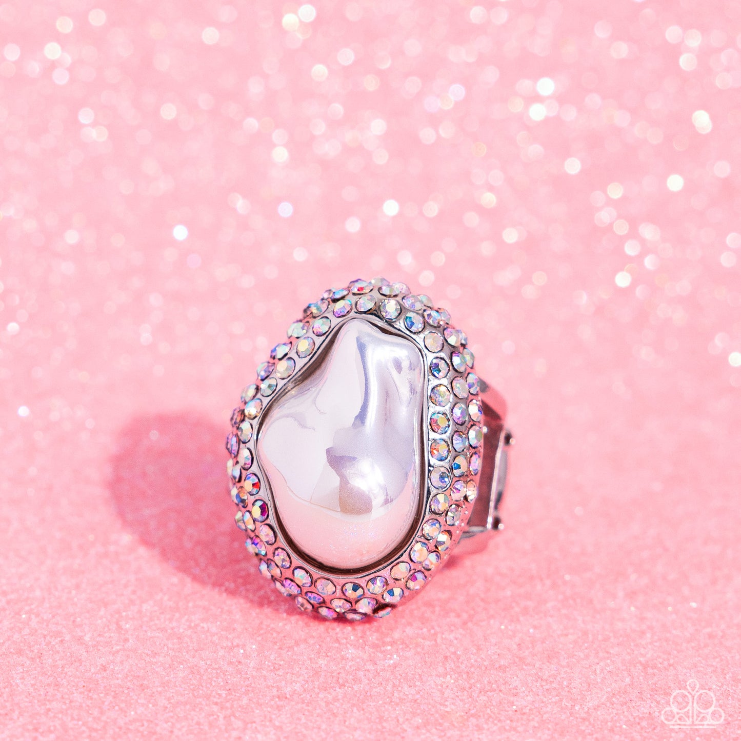 Opulent Ocean White Ring