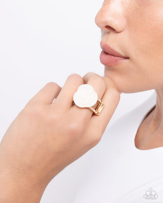 Top-SHELL Shine Gold Ring