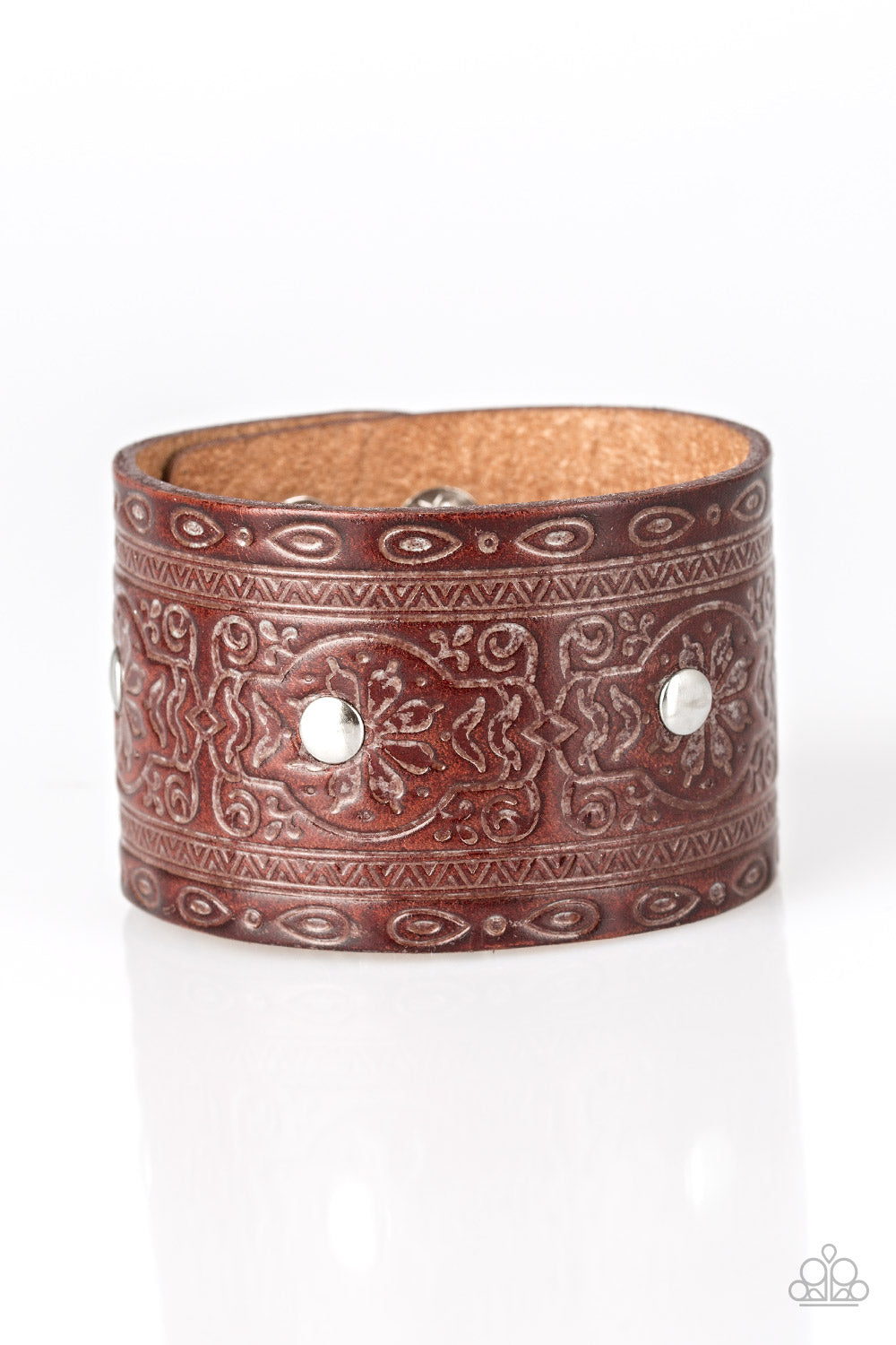 Boots and Broncos Brown Bracelet - Daria's Blings N Things