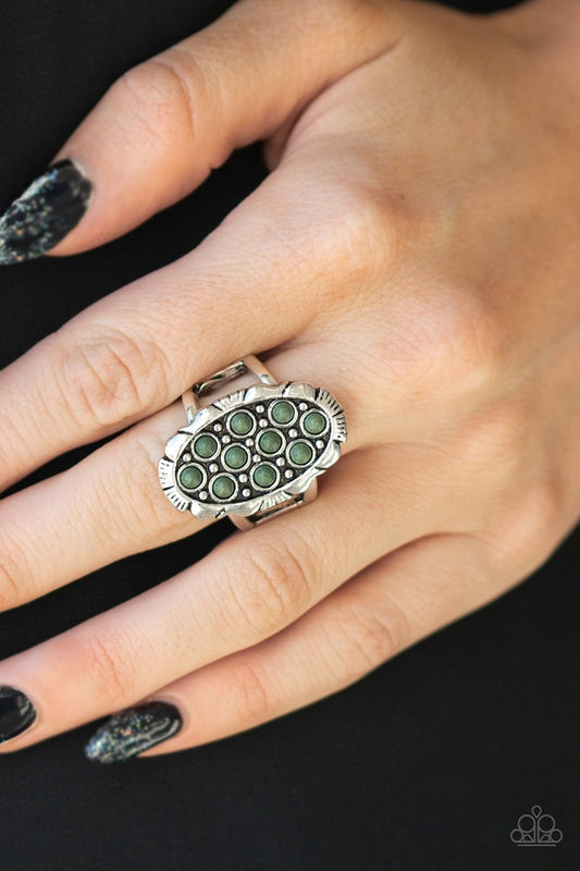 Cactus Garden Green Ring - Daria's Blings N Things