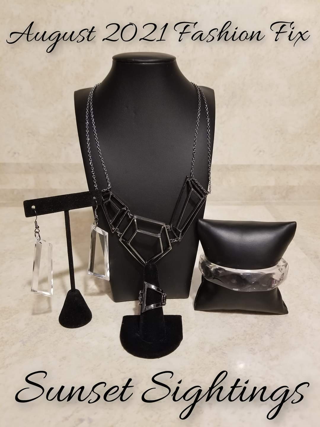 Rebel Edge Black Ring - Daria's Blings N Things