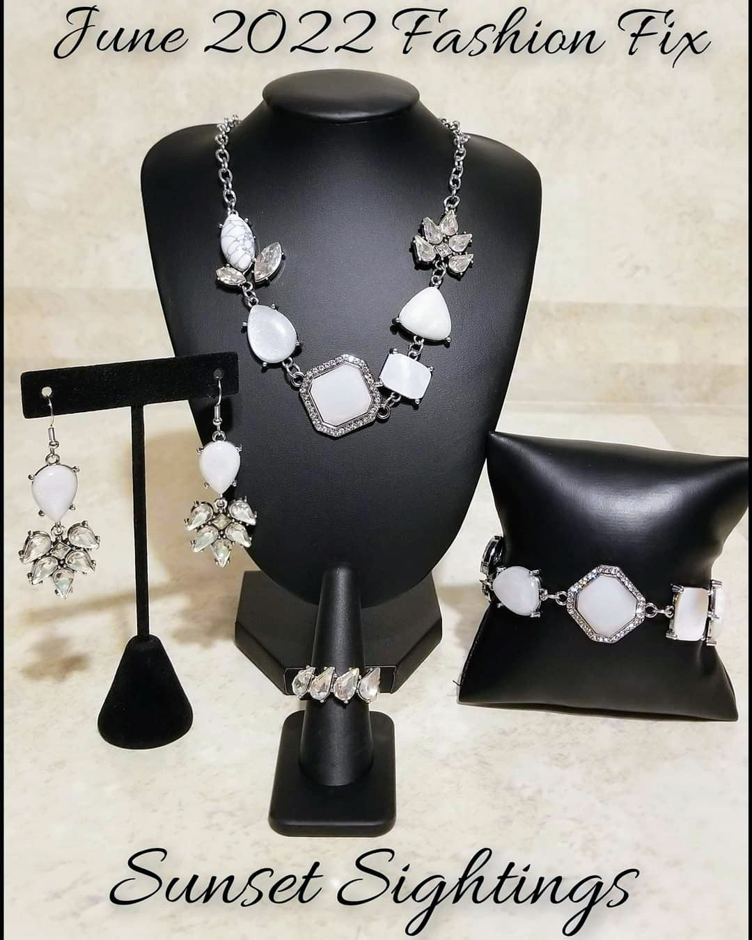 Grounding Glamour White Bracelet Paparazzi