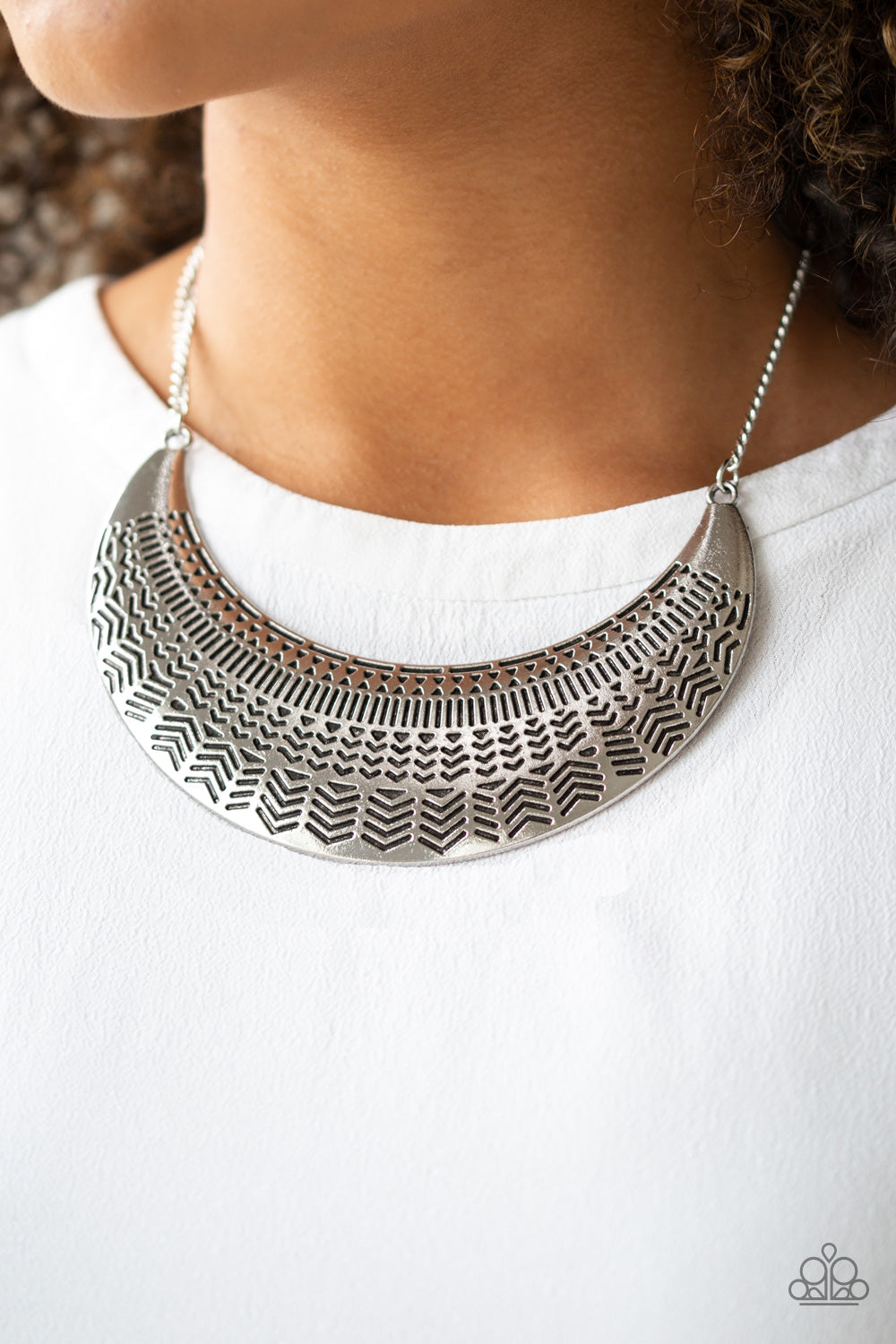 Large As Life Silver
Necklace
