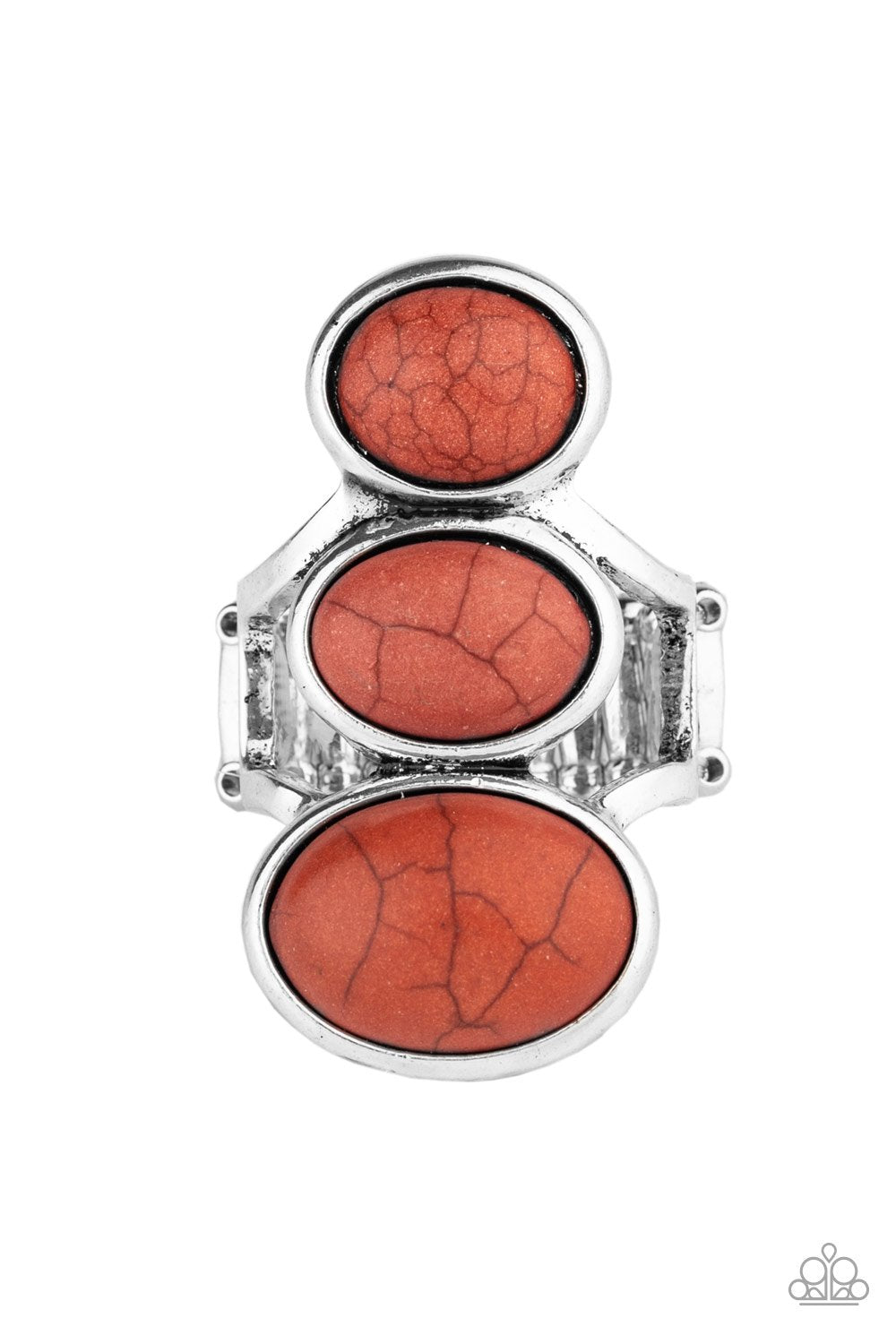 Rural Revolution Brown Stone Ring - Daria's Blings N Things