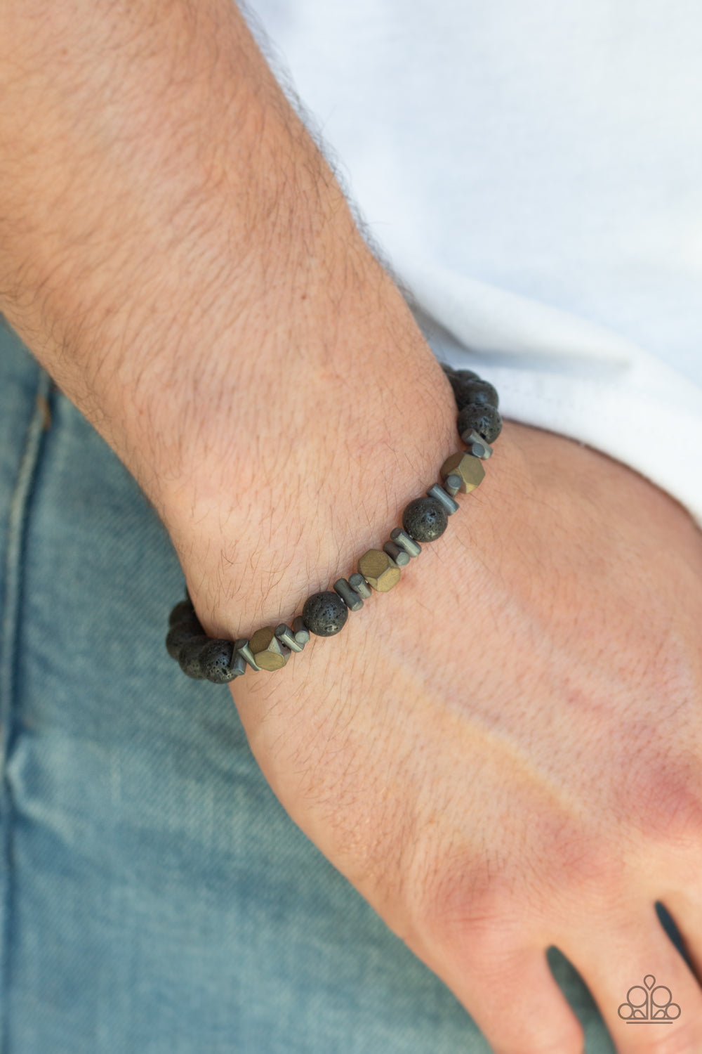 Rejuvenated Brass Bracelet
