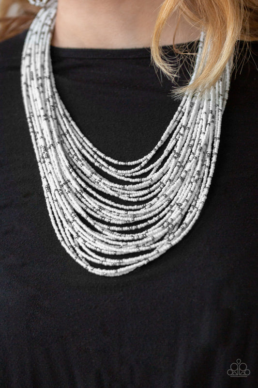 Rio Rainforest White
Necklace