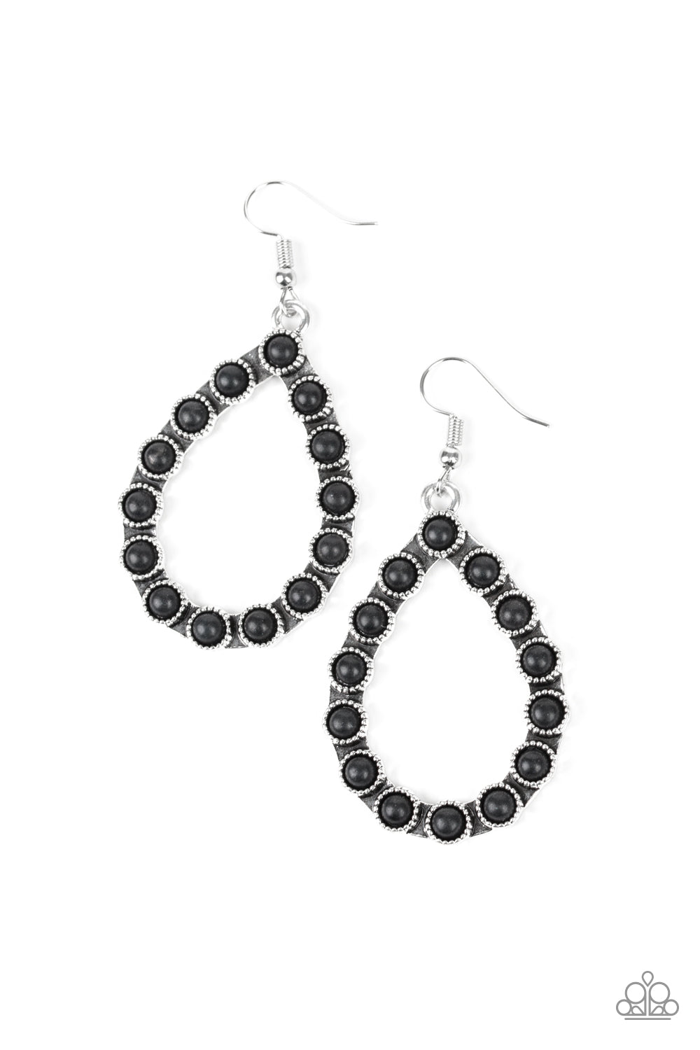 Sagebrush Sunsets Black Earrings