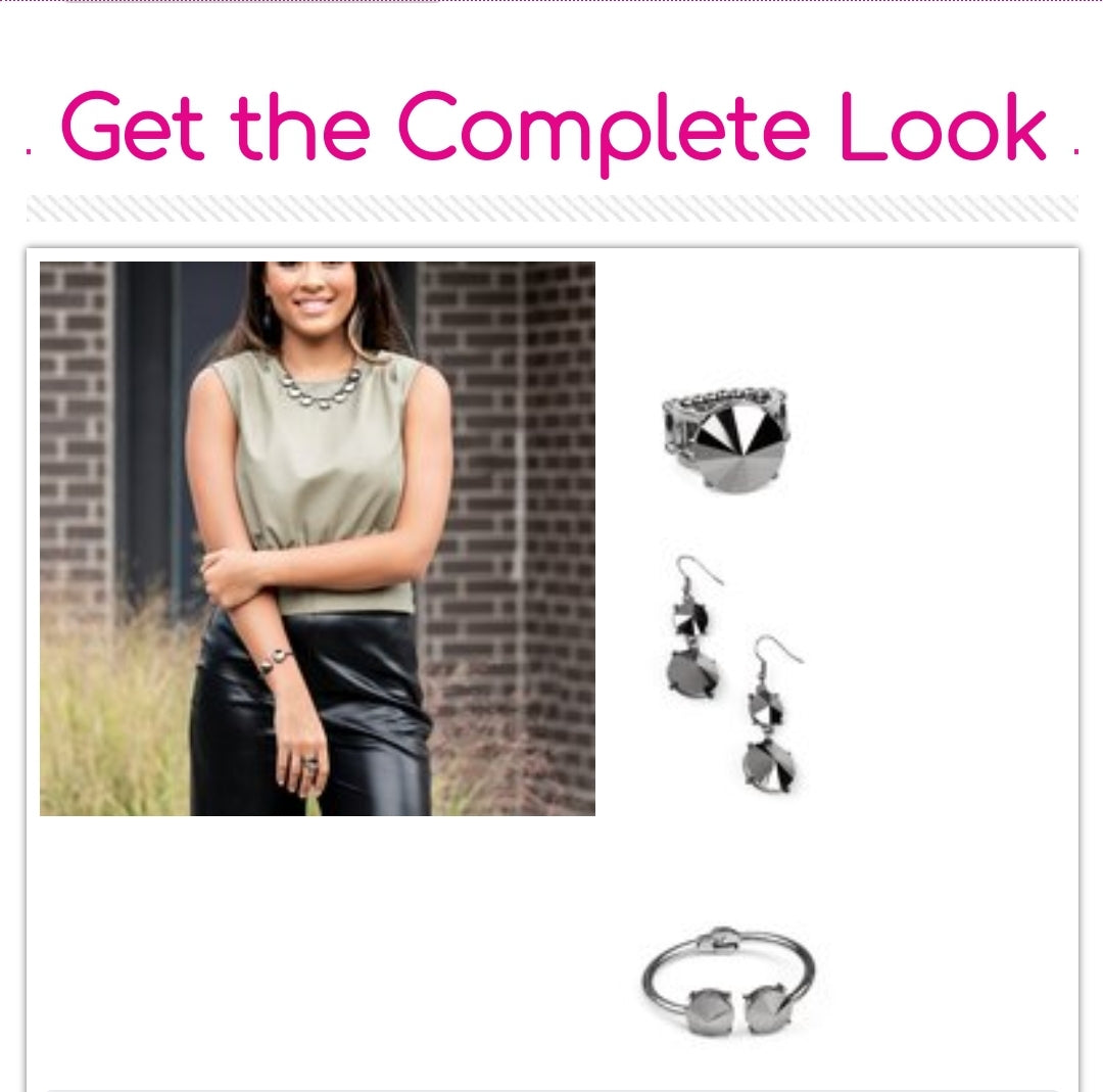 The SHOWCASE Must Go On Black Necklace Paparazzi