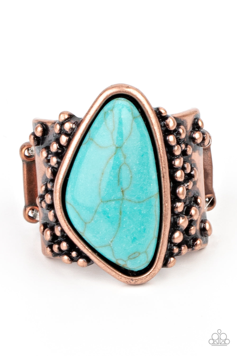 Soul Trek Copper Ring Paparazzi