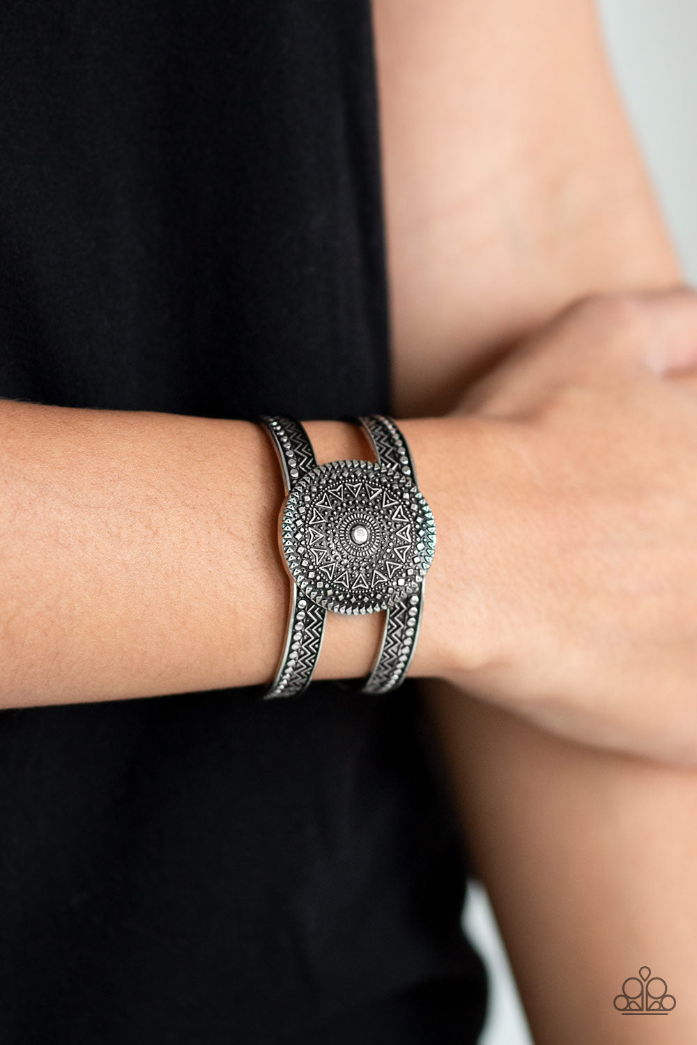 Texture Trade Silver Bracelet Paparazzi