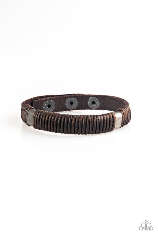 What Happens On The Road Brown Bracelet
