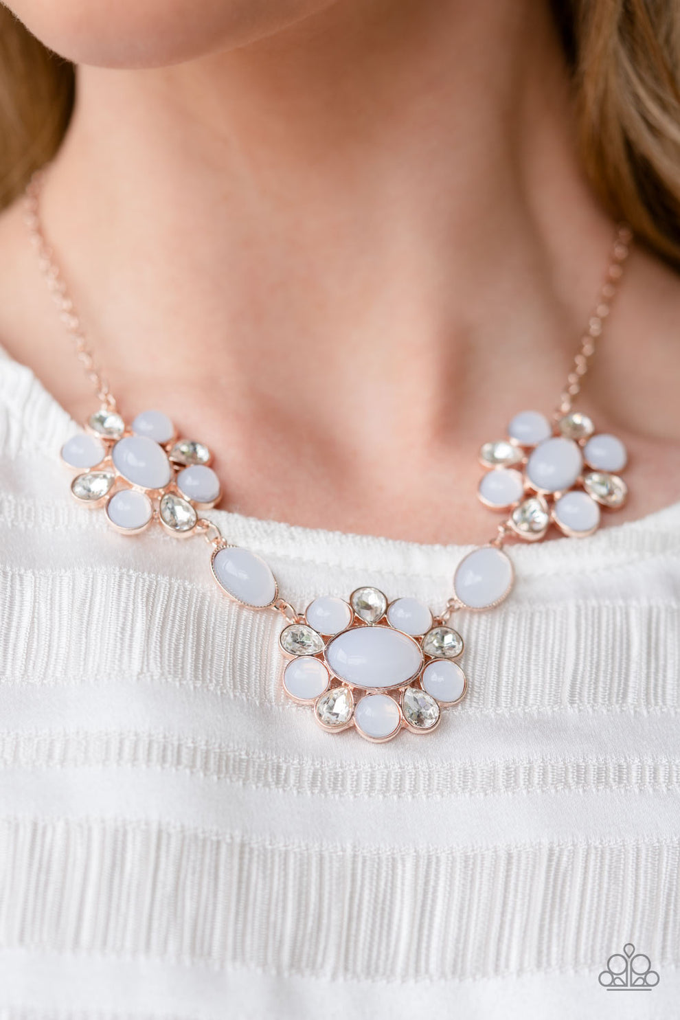 Your Chariot Awaits Rose Gold Necklace Paparazzi