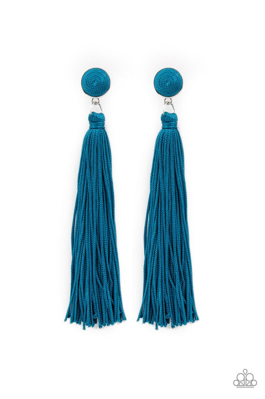 Tightrope Tassel Blue
Earrings - Daria's Blings N Things