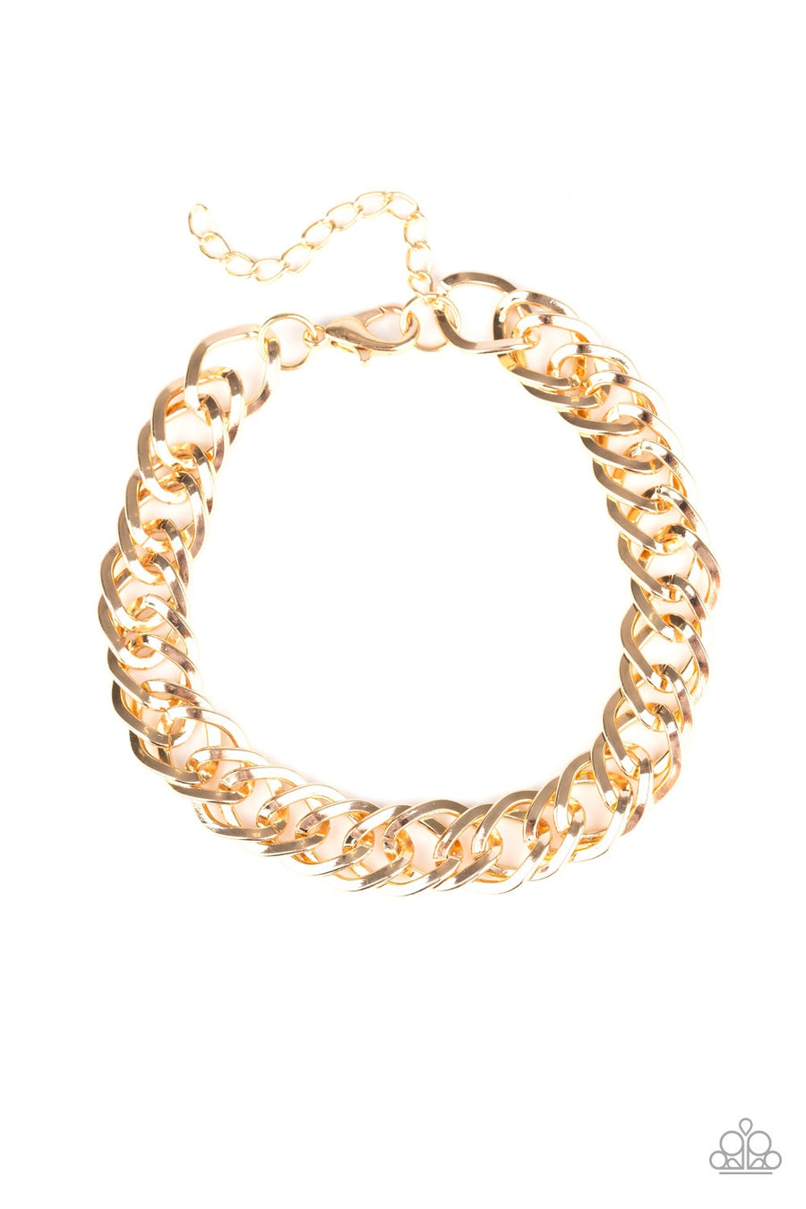 On The Ropes Gold Urban Bracelet Paparazzi