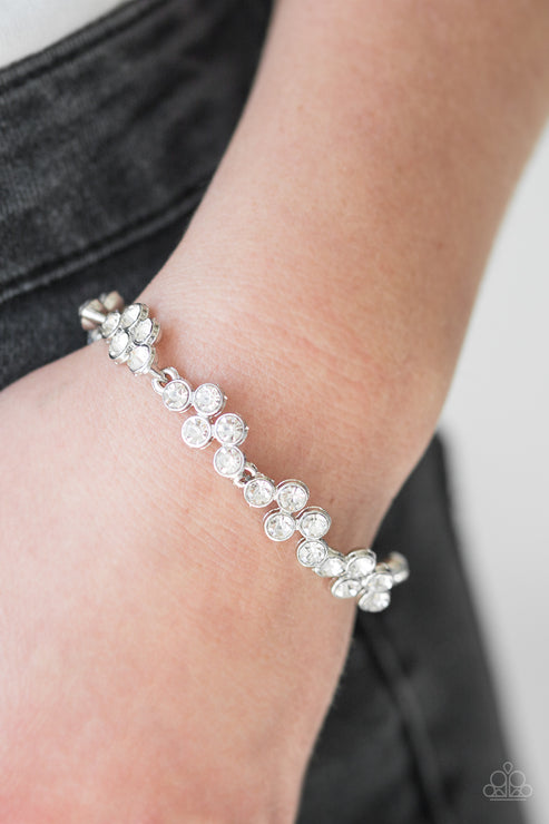 Still GLOWING Strong 2 White Bracelet