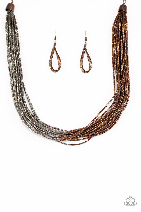 Flashy Fashion Copper  Necklace