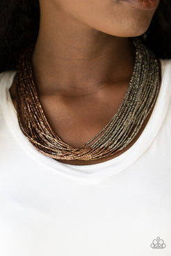 Flashy Fashion Copper  Necklace