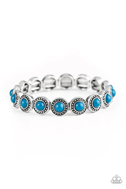 Globetrotter Goals Blue Bracelet Paparazzi