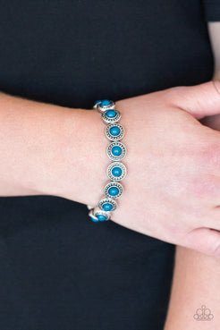 Globetrotter Goals Blue Bracelet Paparazzi