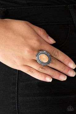 Tumblin Tumbleweeds Brown Ring Paparazzi