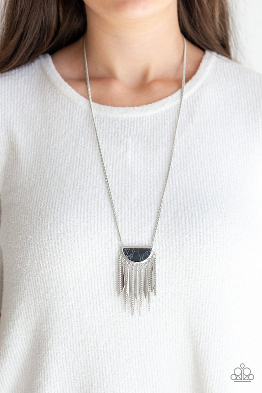 Desert Hustle Black Necklace Paparazzi
