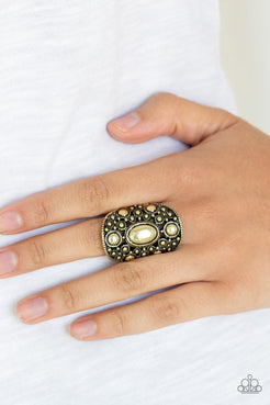 Maven Haven Brass Ring Paparazzi