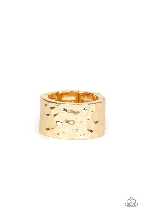 Self Made Man Gold Ring Paparazzi